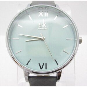 Women's SK Shengke Analog 40mm Dial Causal Round Quartz Watch (D856)